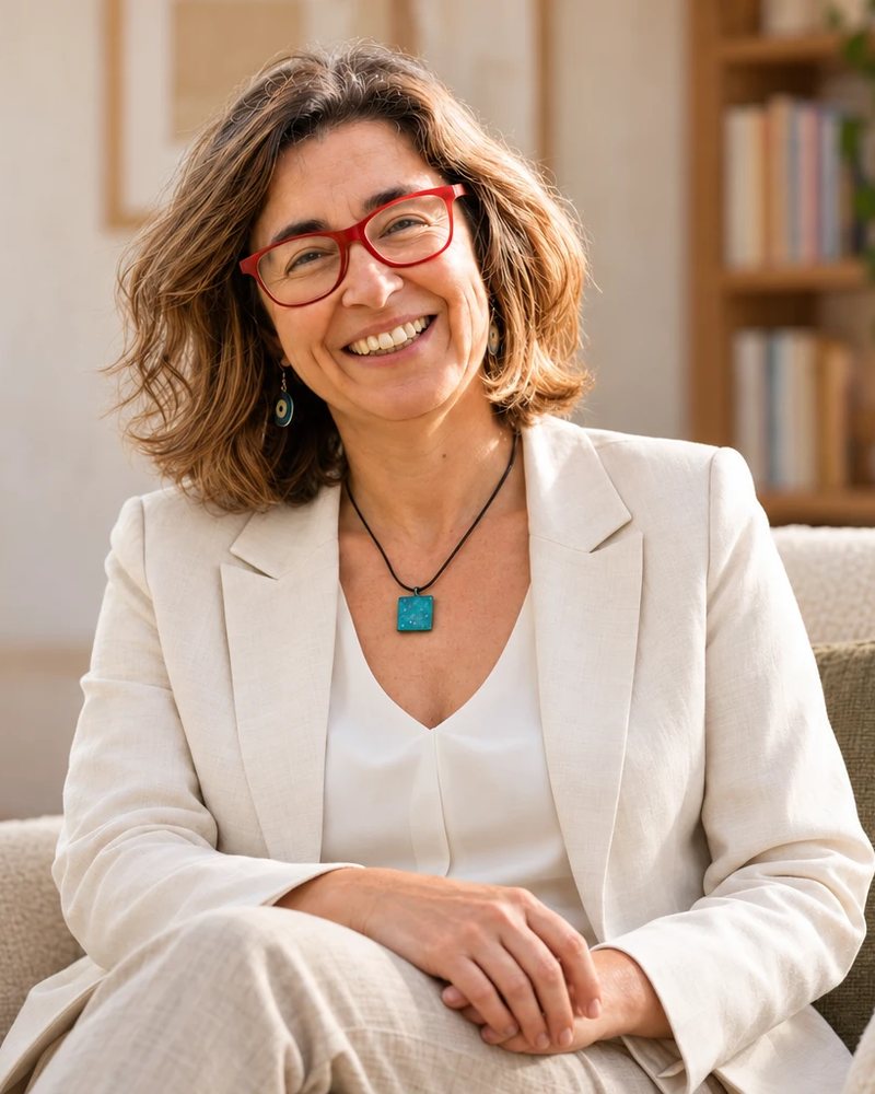 Luísa Cunha, terapeuta especialista em Reprogramação Emocional